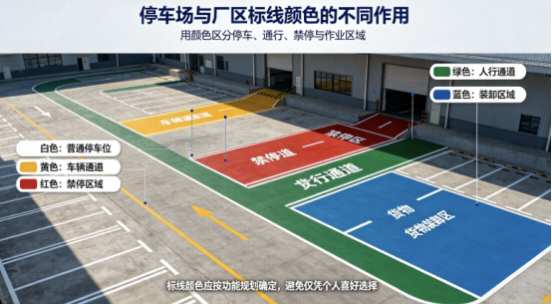 Functions of Factory‑Area Markings