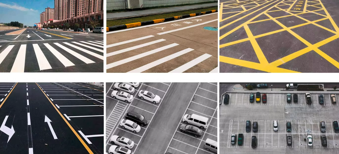 Suitable for urban roads and parking lot markings